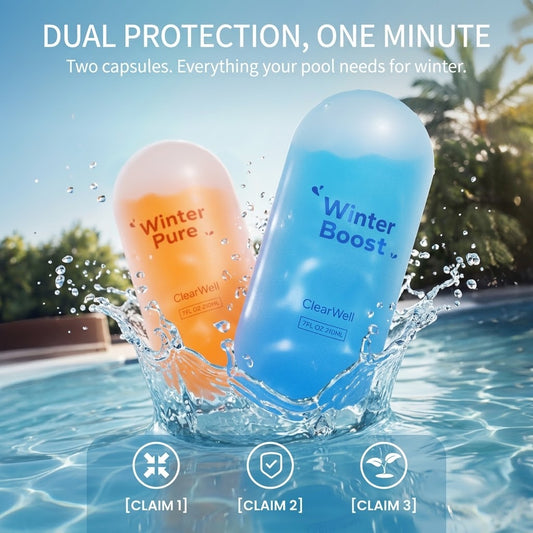 ClearWell™ Winter Pool Capsules